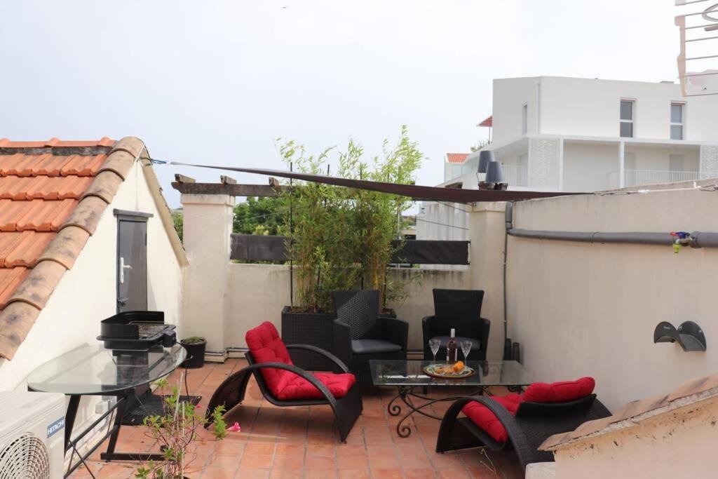 Ferienwohnung Superbe Maison Avec Toiture Terrasse A 5Min Mer Cannes Exterior foto